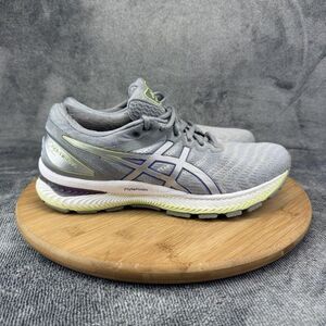 ASICS GEL-Nimbus 22 Shoes Womens Size 9 Gray Mesh Running Sneakers 1012A587